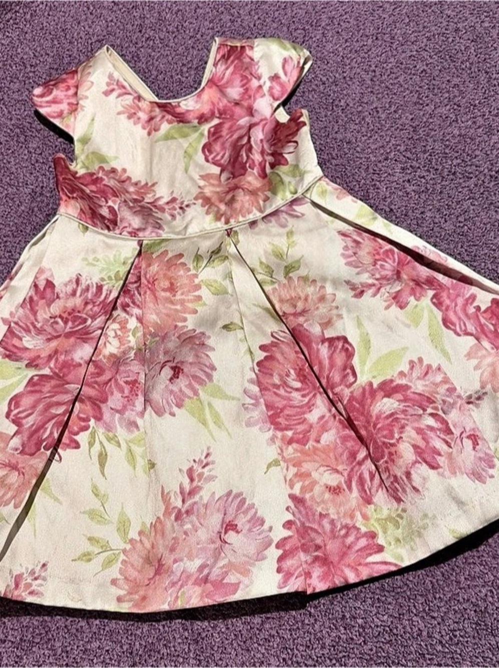 Cheri P. Malandre Floral Dress Size 4 Like New